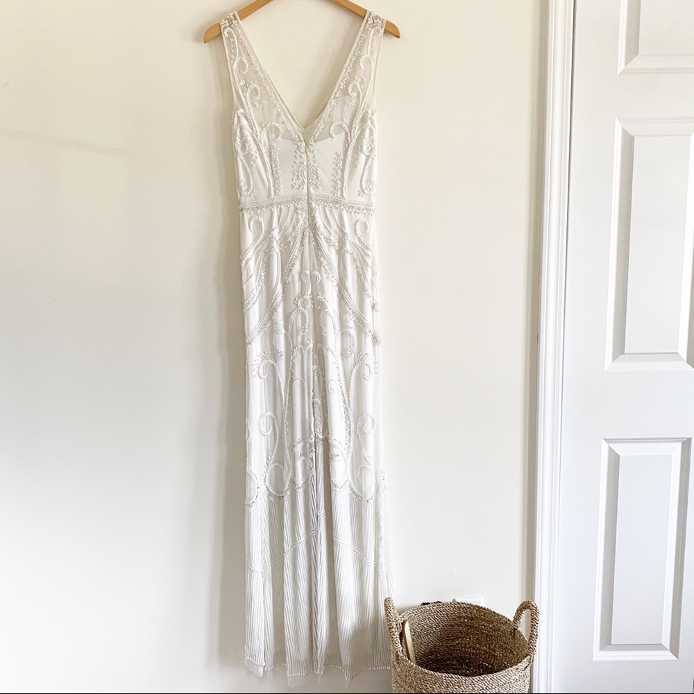 BHLDN Beaded Sorrento Wedding Dress - Picture 13 of 15